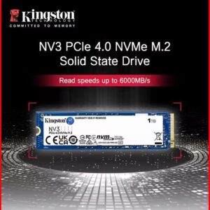 Kingston NV3 PCIe 4.0 M.2 NVMe 1TB 6000Mb/s