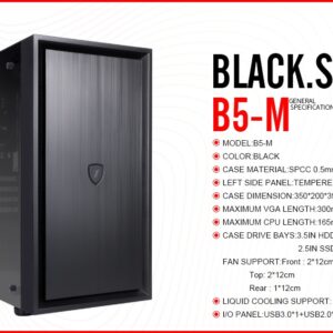 GLASS CASE +FAN ახალი