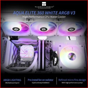 THERMALRIGHT AQUA 360 WHITE ARGB V3