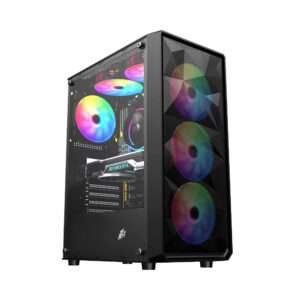 RGB CASE + 4 FAN ით
