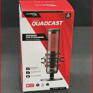 HyperX Quadcast Red Black
