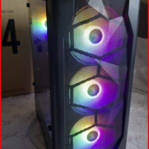 RGB CASE + 4 FAN ით